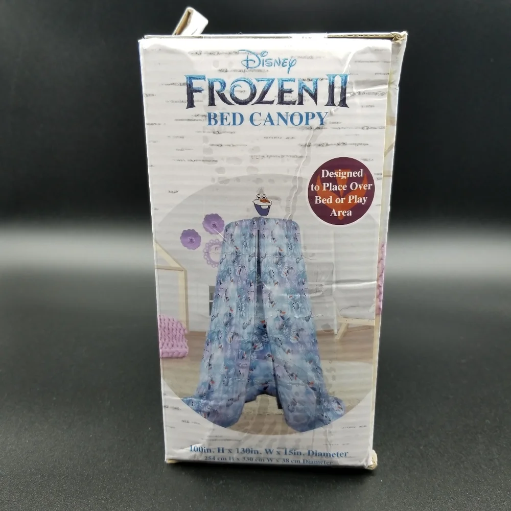 Disney's Frozen 2 Bed Canopy OLAF Light Blue (100